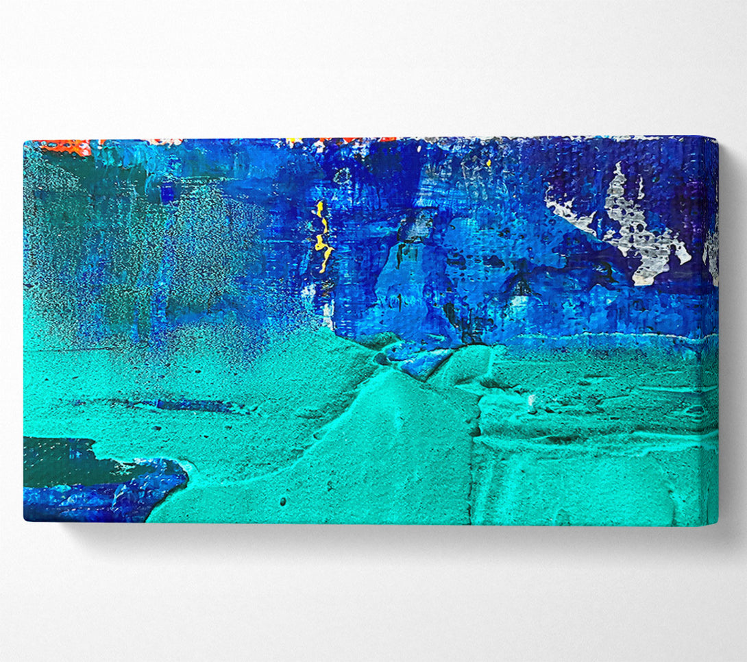  A Canvas Print of Turquoise Dreamscape Canvas Wall Art