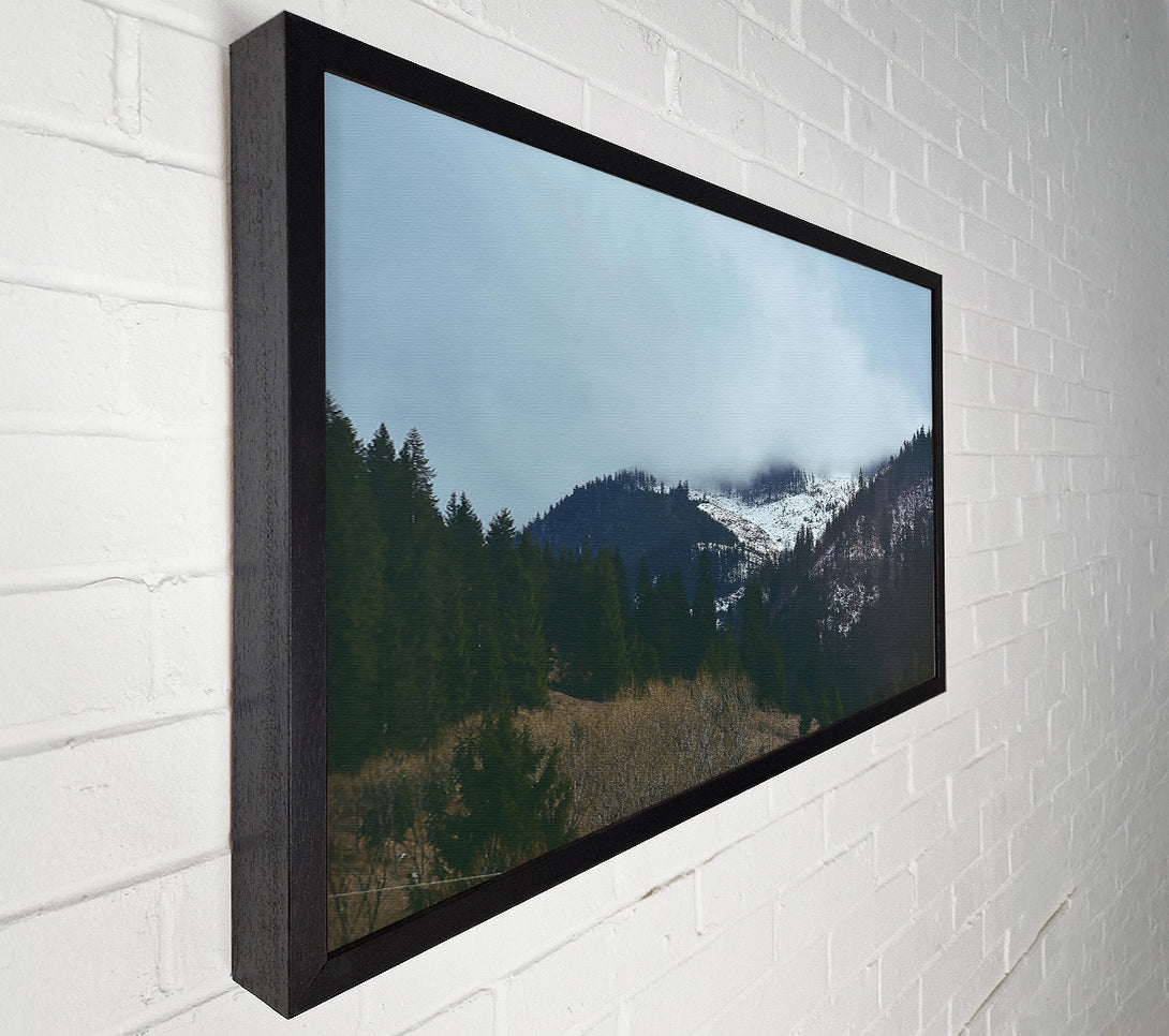  A Canvas Print of Blue Ridge Fog Canvas Print