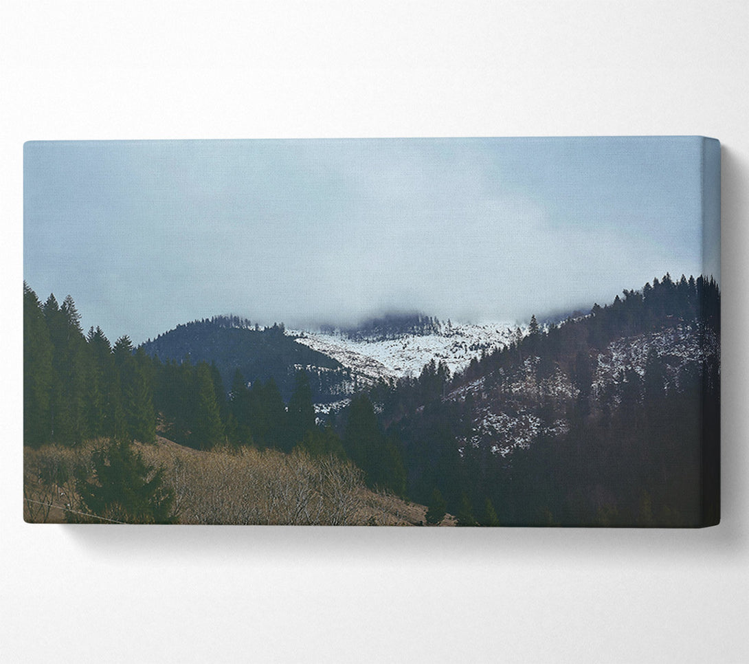  A Canvas Print of Blue Ridge Fog Canvas Print