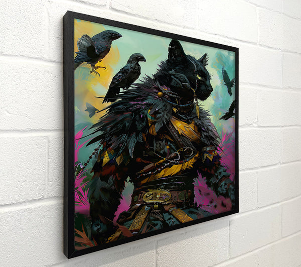 Black Feline Guardian
