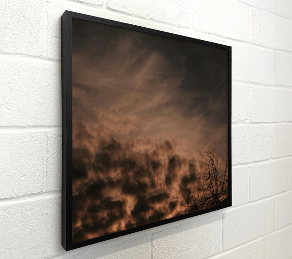 Crimson Storm Clouds