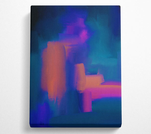  A Canvas Print of Indigo Dreamscapes Canvas Wall Art