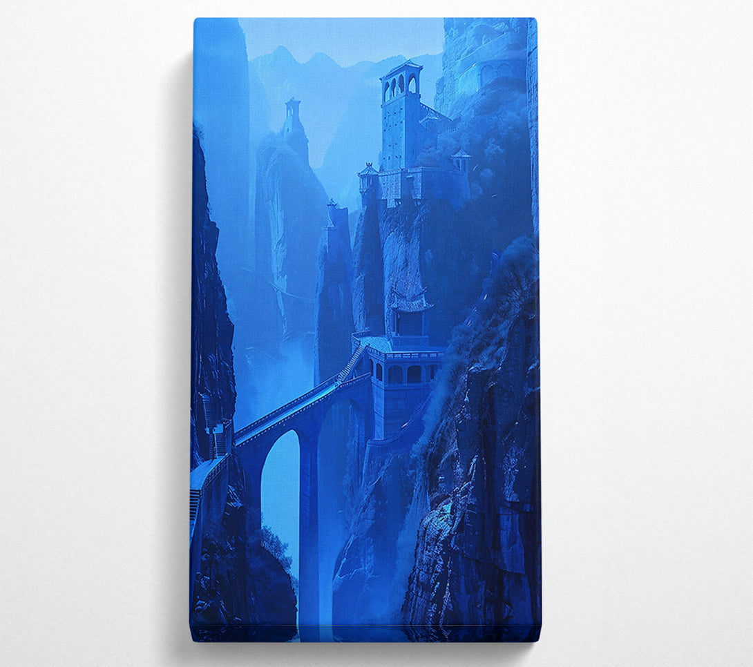  A Canvas Print of Azure Citadel Bridge Canvas Print