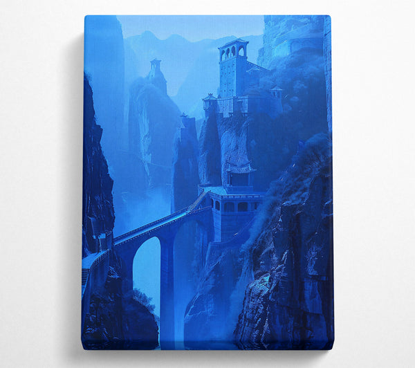  A Canvas Print of Azure Citadel Bridge Canvas Print