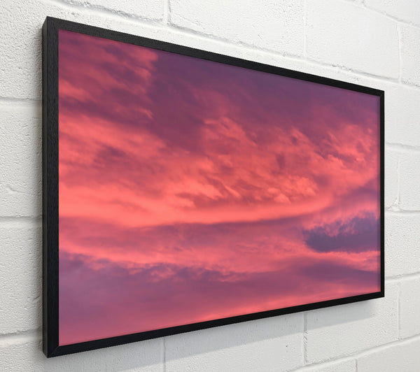 Crimson Cloud Swirls