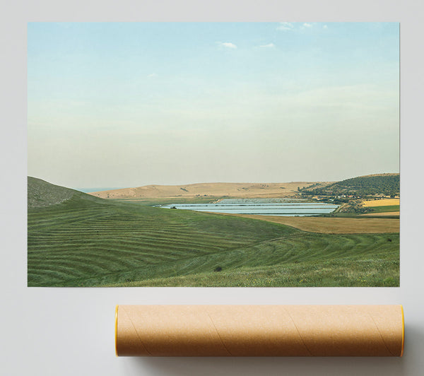 Blue Hills Horizon Giclee Print