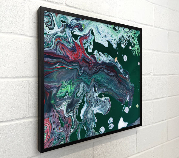 Emerald Flowing Forms