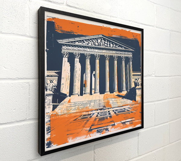 Orange Justice Steps