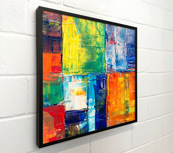 Yellow Abstract Blocks