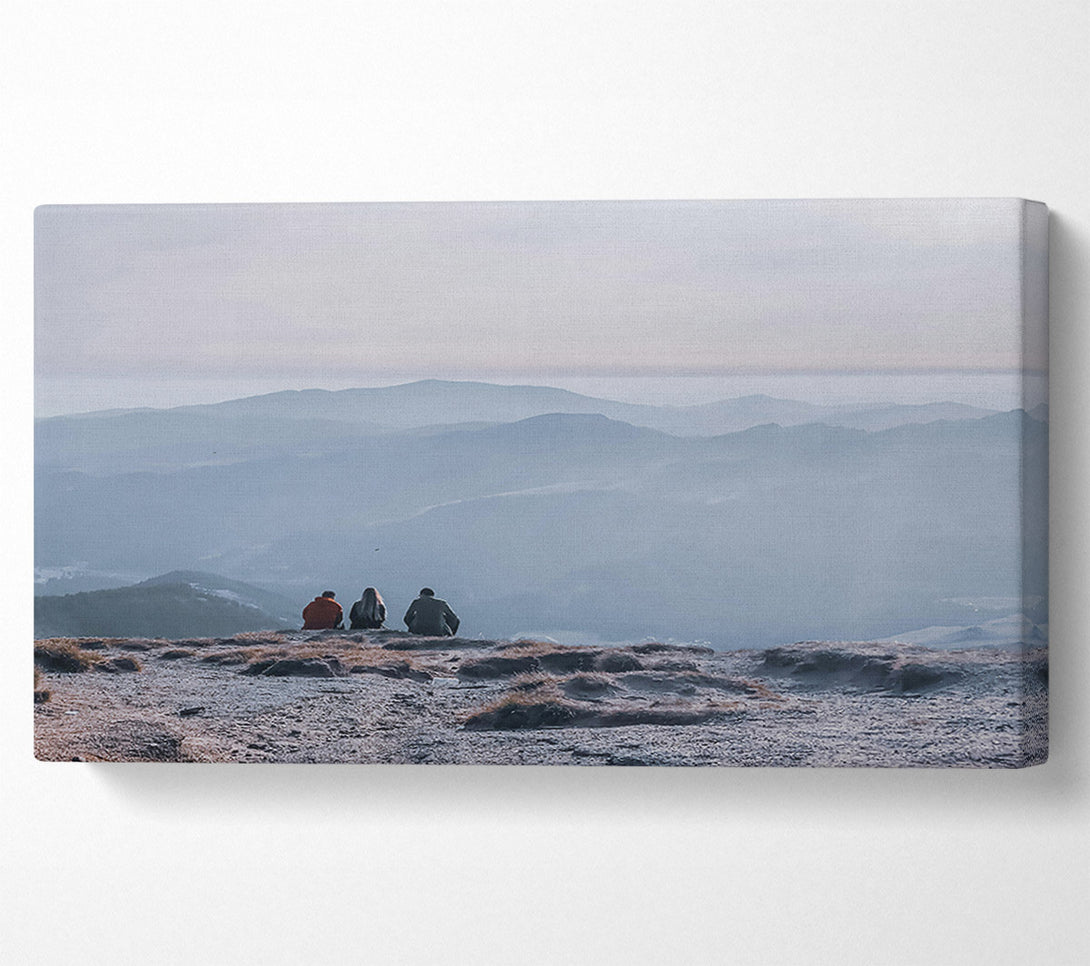  A Canvas Print of Blue Ridge Serenity Canvas Art