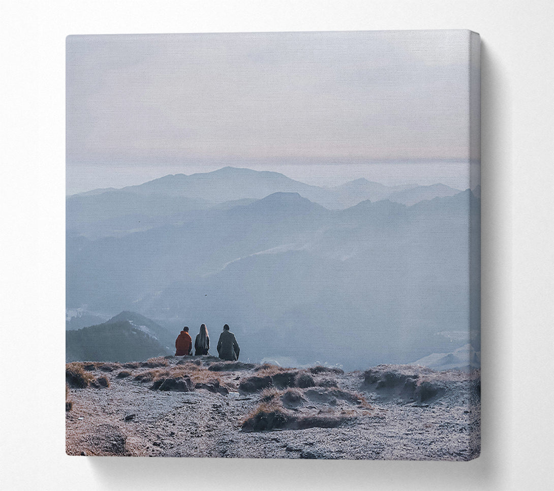  A Canvas Print of Blue Ridge Serenity Canvas Art