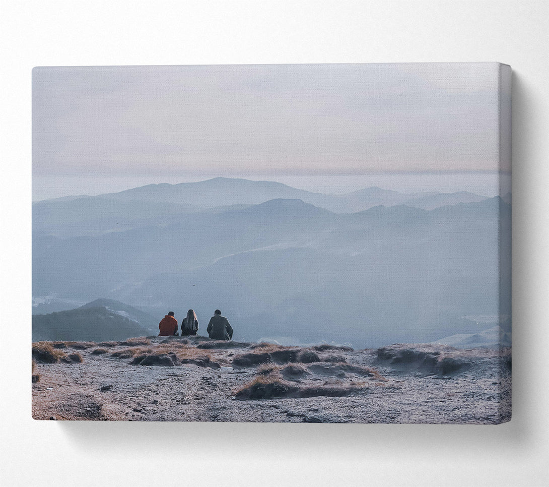  A Canvas Print of Blue Ridge Serenity Canvas Art