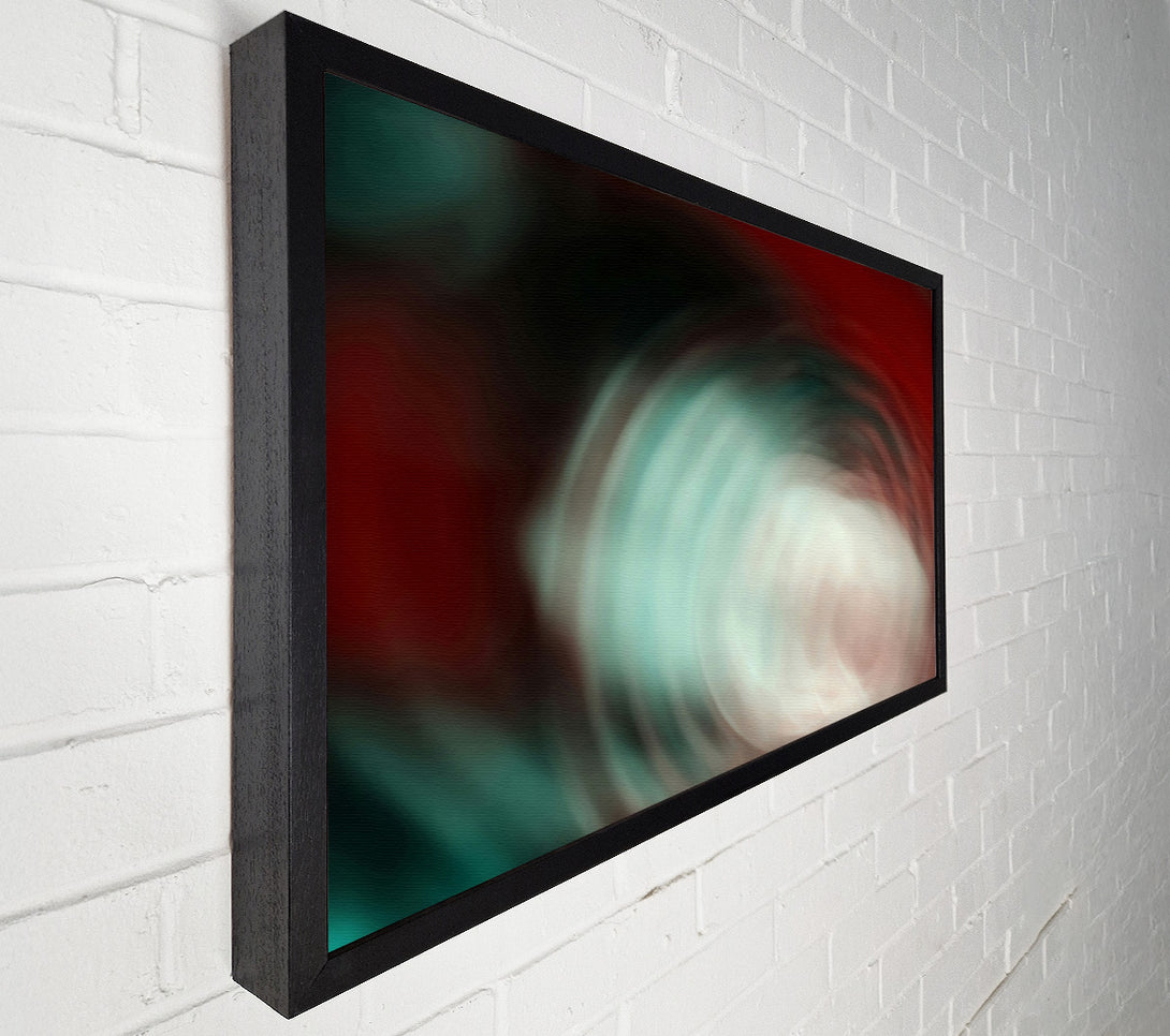  A Canvas Print of Emerald Swirl Canvas Art