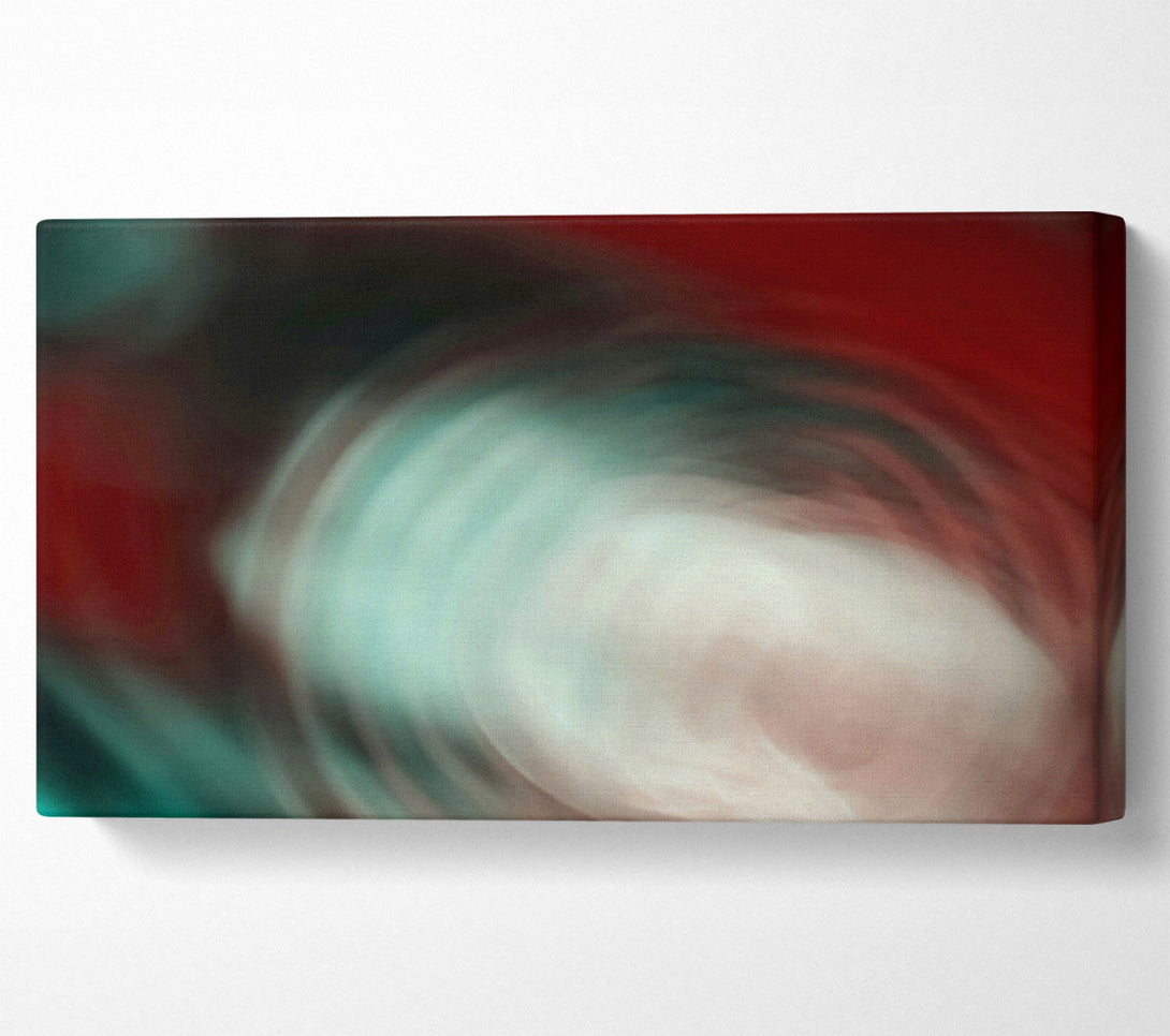  A Canvas Print of Emerald Swirl Canvas Art