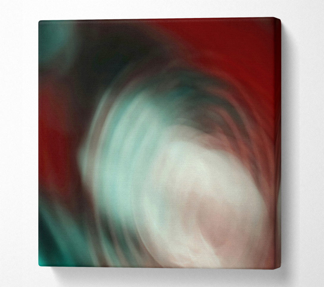  A Canvas Print of Emerald Swirl Canvas Art