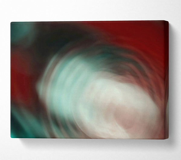  A Canvas Print of Emerald Swirl Canvas Art