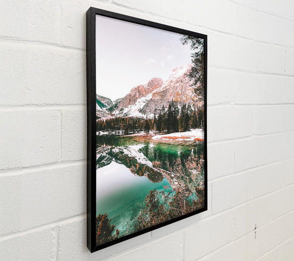 Teal Mountain Reflections