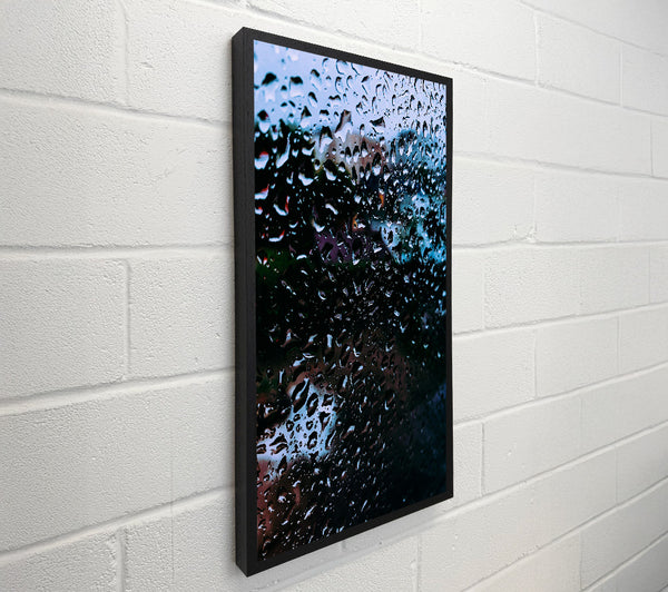 Blue Rain Drops