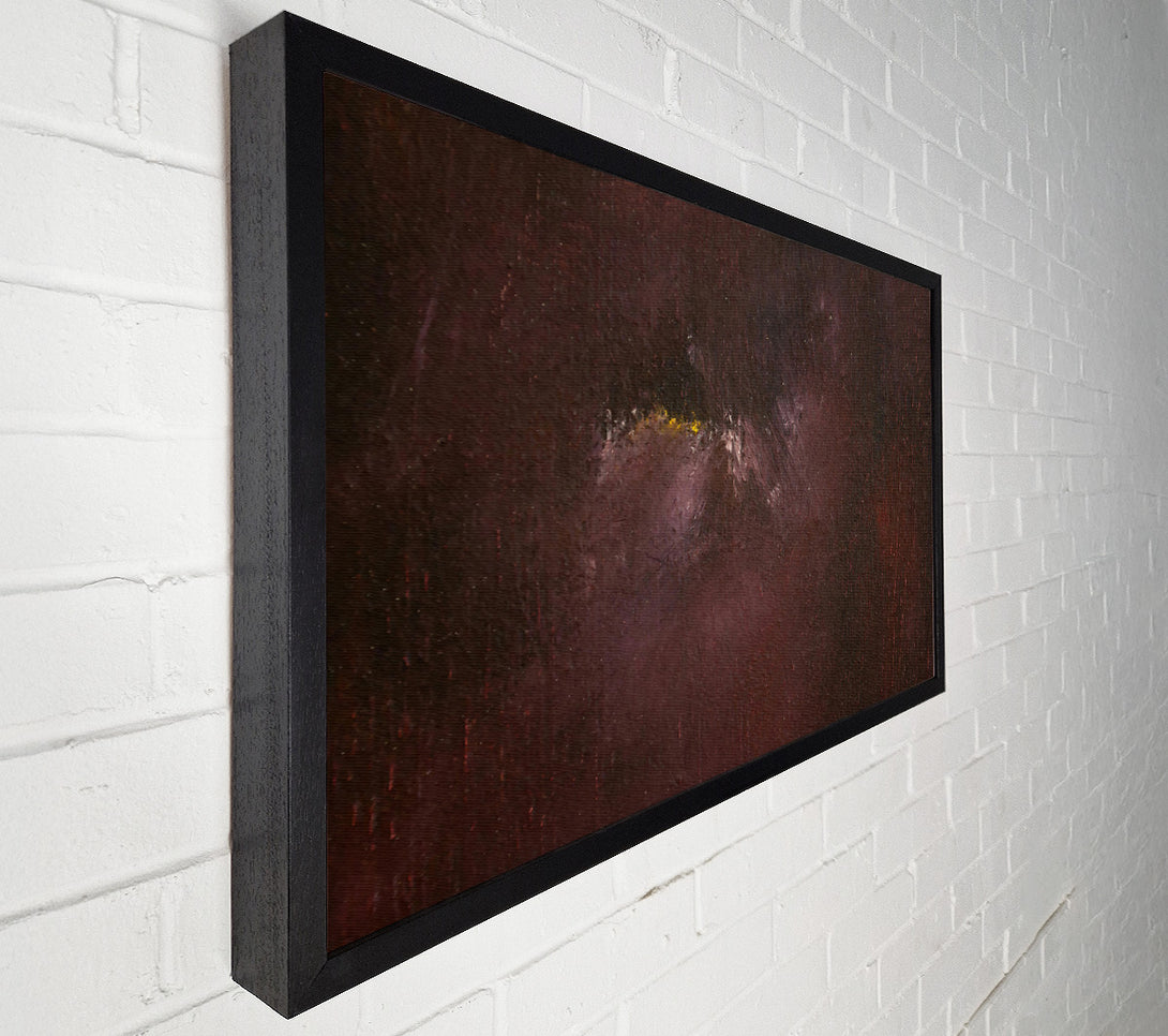  A Canvas Print of Crimson Whispers Of Gold Canvas Print