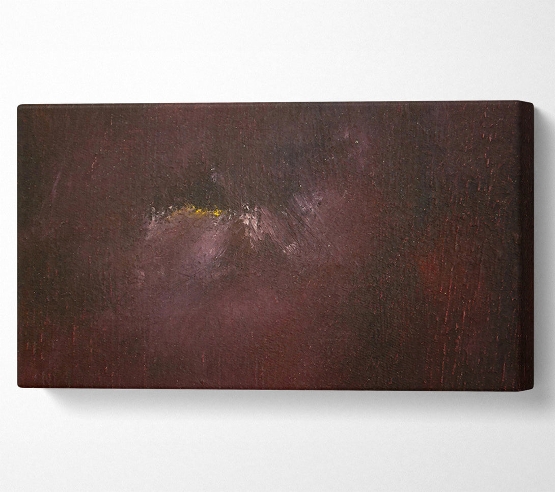 A Canvas Print of Crimson Whispers Of Gold Canvas Print