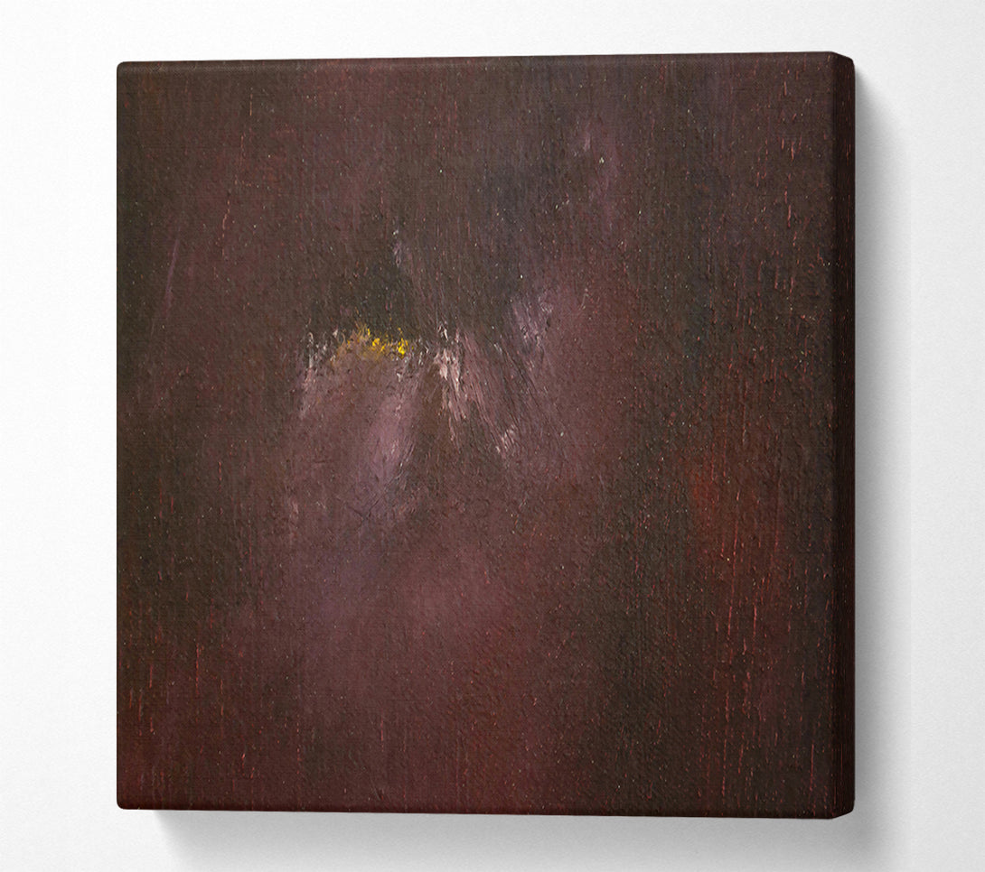 A Canvas Print of Crimson Whispers Of Gold Canvas Print