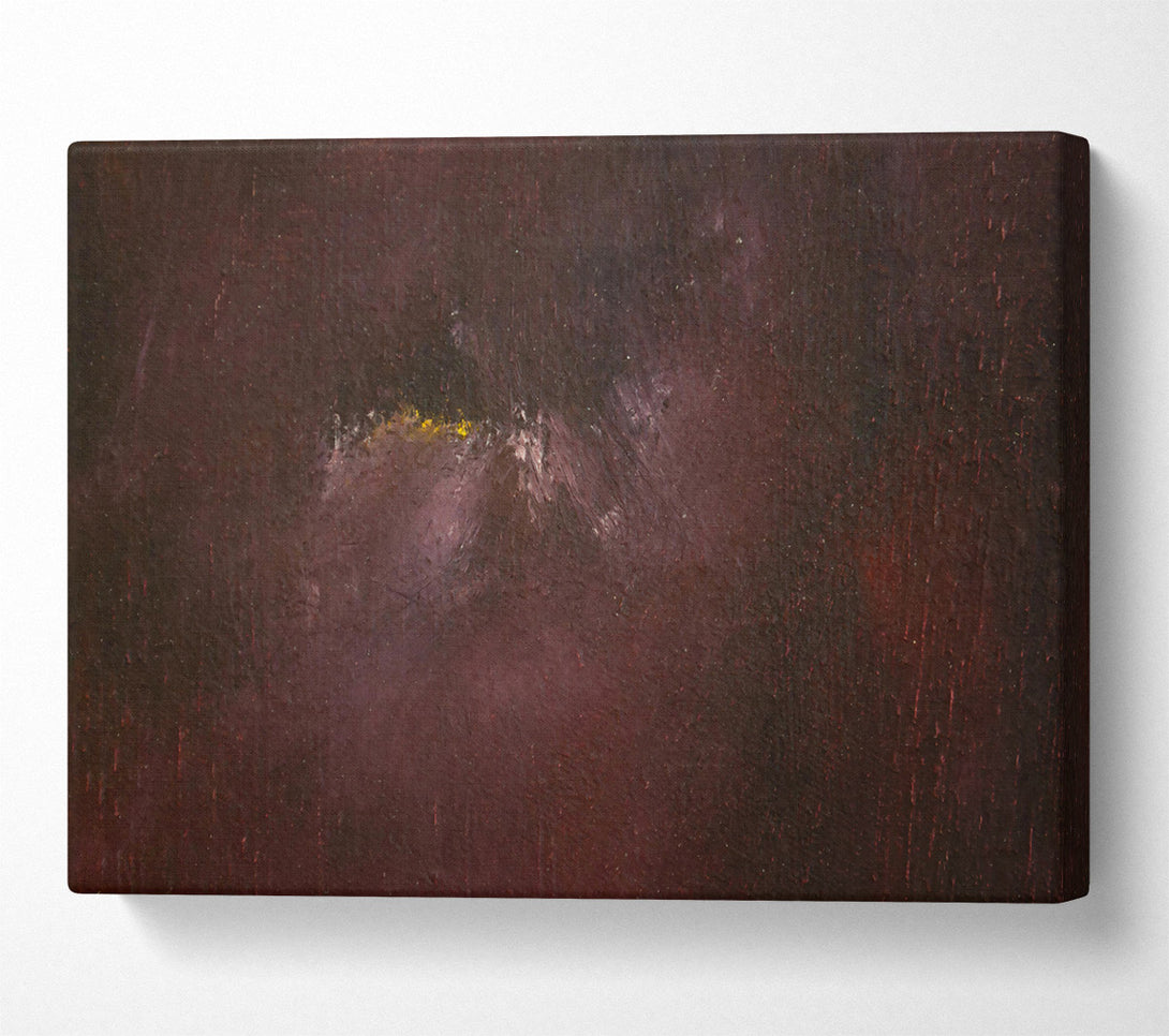  A Canvas Print of Crimson Whispers Of Gold Canvas Print