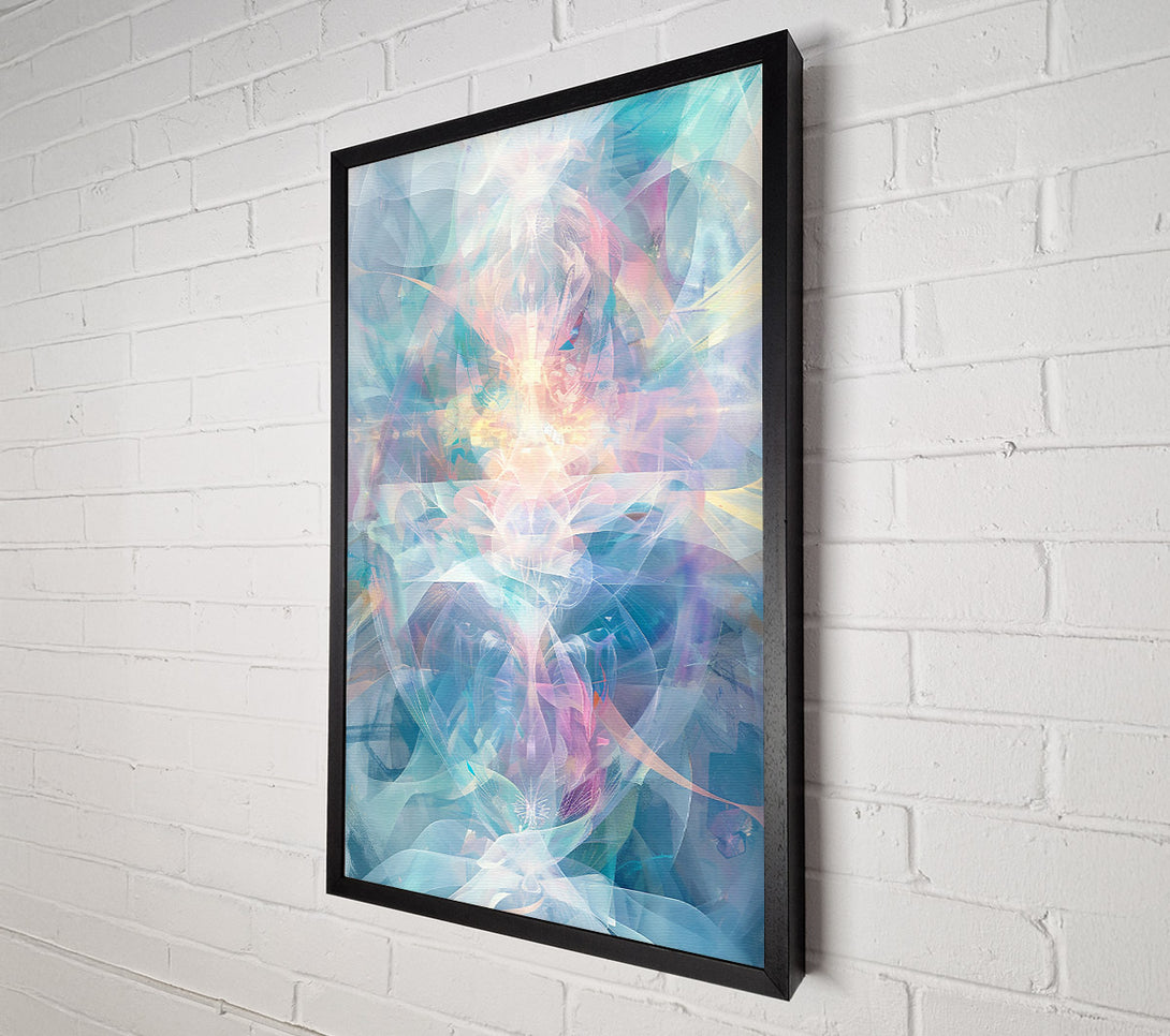  A Canvas Print of Azure Light Dance Canvas Art