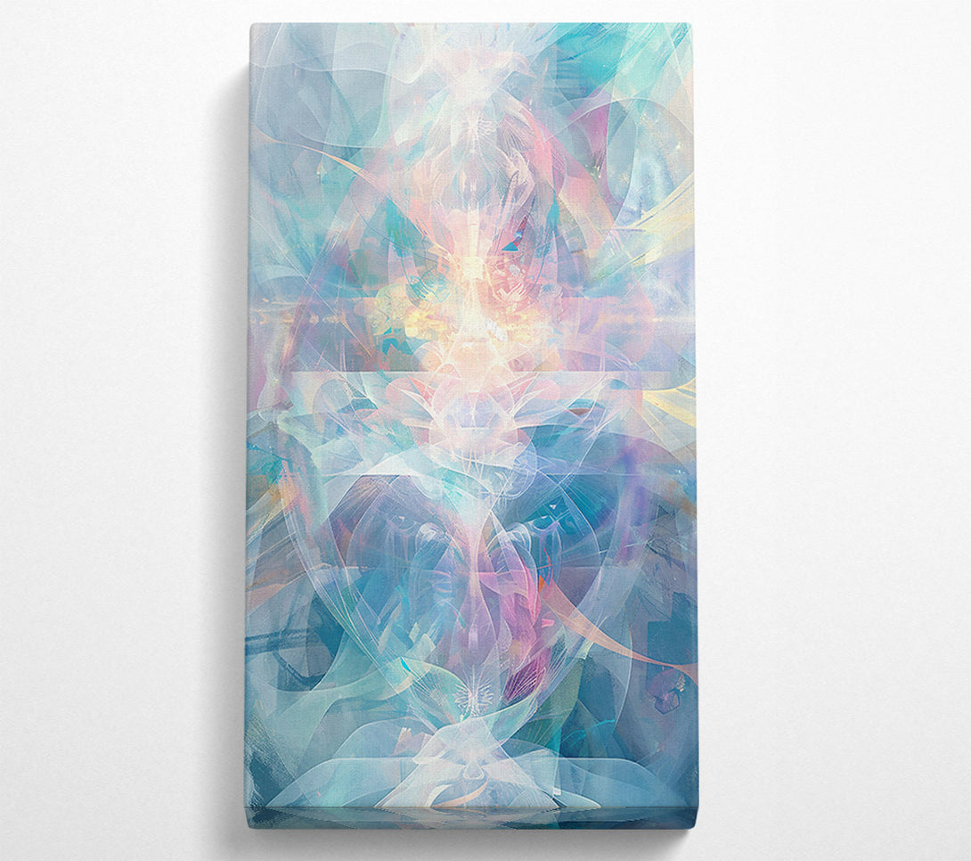  A Canvas Print of Azure Light Dance Canvas Art