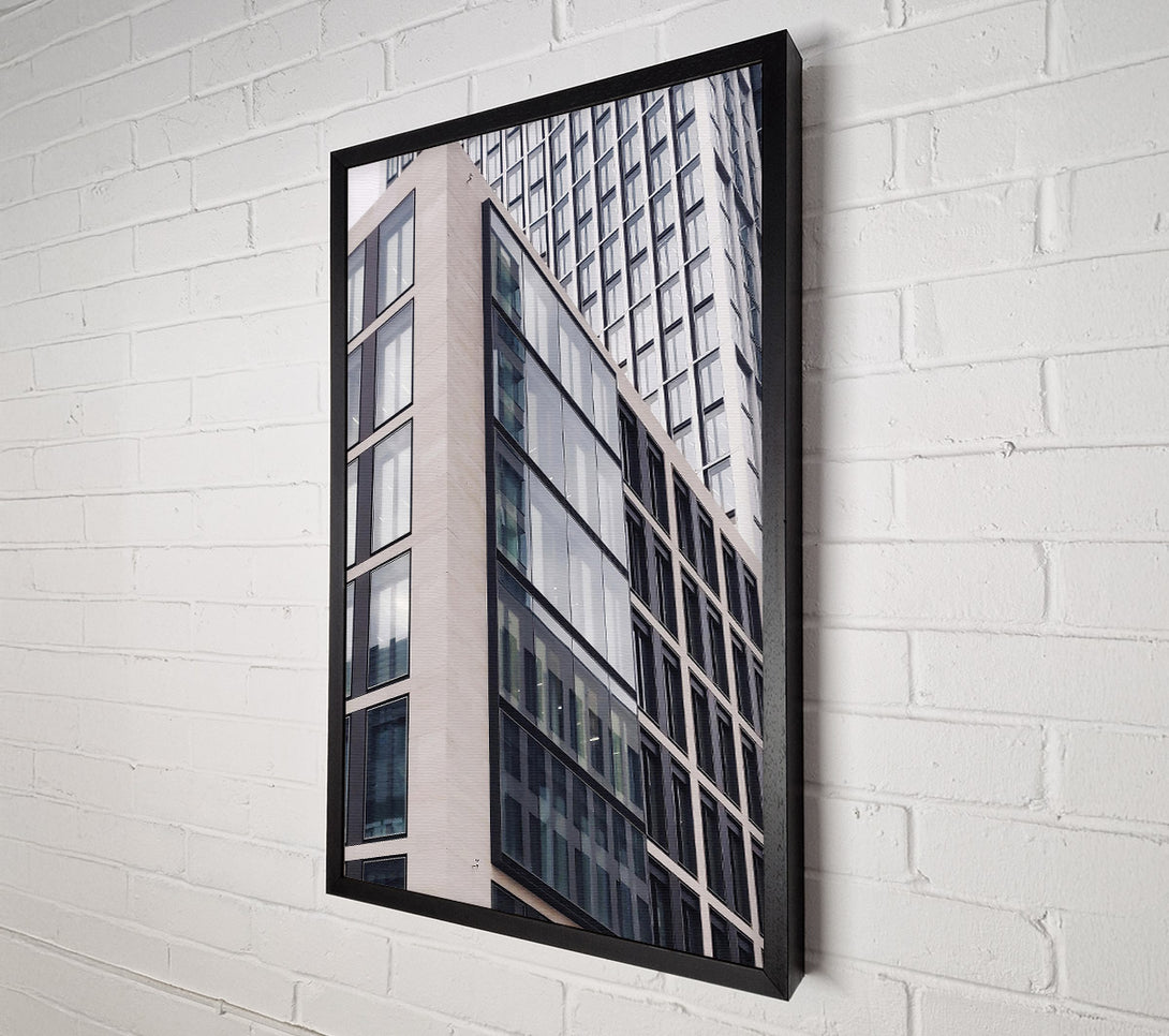  A Canvas Print of The Grey Reflection Canvas Art