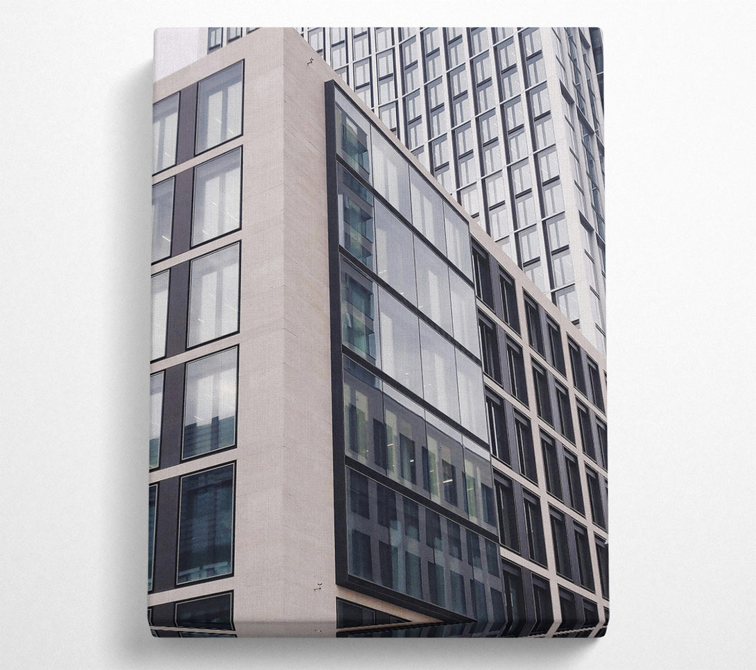  A Canvas Print of The Grey Reflection Canvas Art