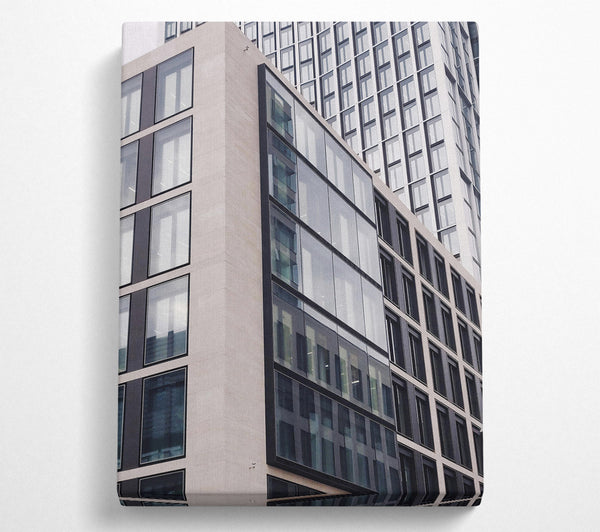  A Canvas Print of The Grey Reflection Canvas Art