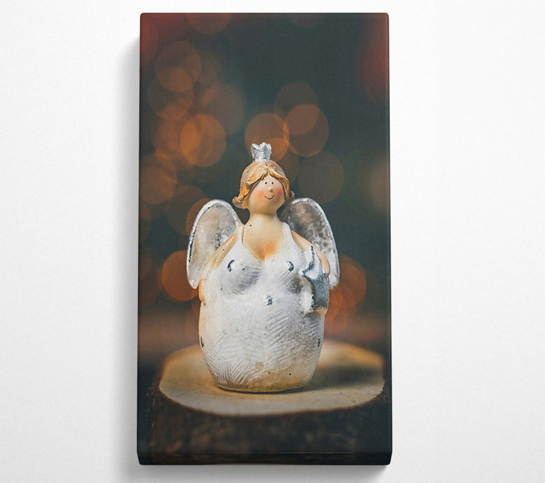  A Canvas Print of White Angel Of Light Canvas Wall Art