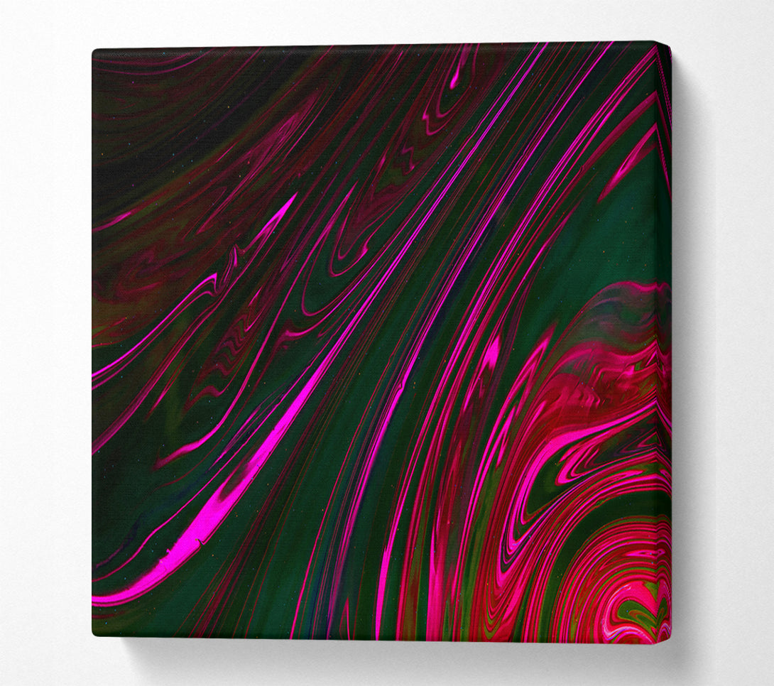  A Canvas Print of Fuchsia Liquid Dreams Canvas Print