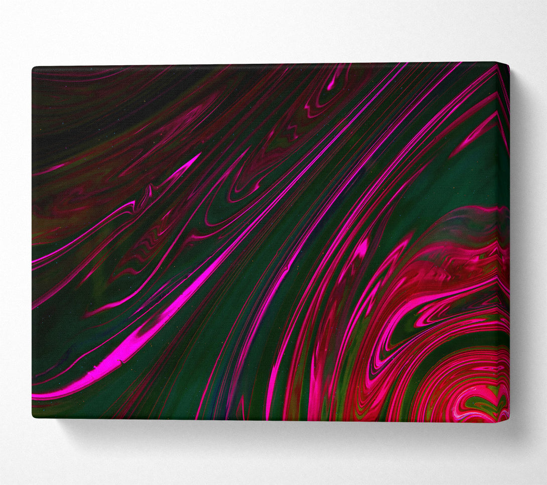  A Canvas Print of Fuchsia Liquid Dreams Canvas Print
