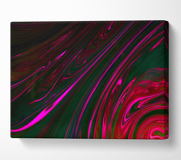  A Canvas Print of Fuchsia Liquid Dreams Canvas Print