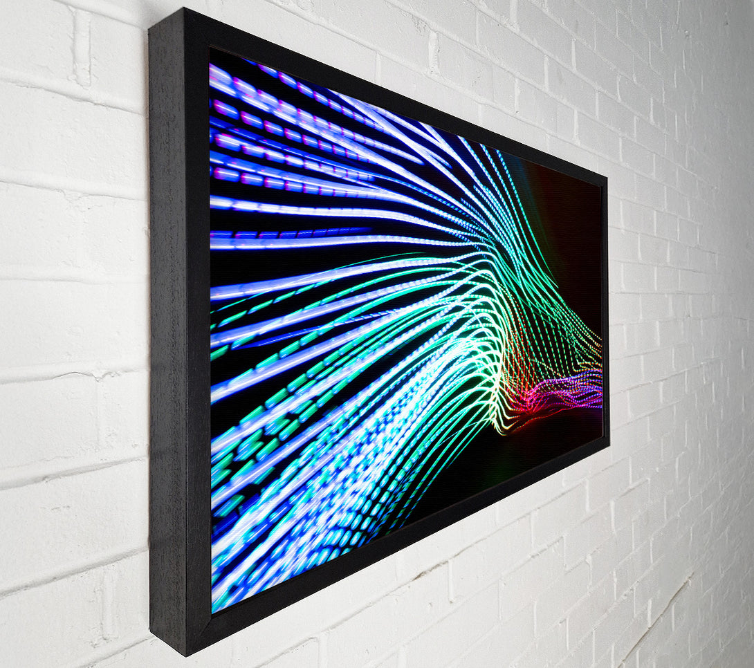  A Canvas Print of Emerald Light Dance Canvas Art