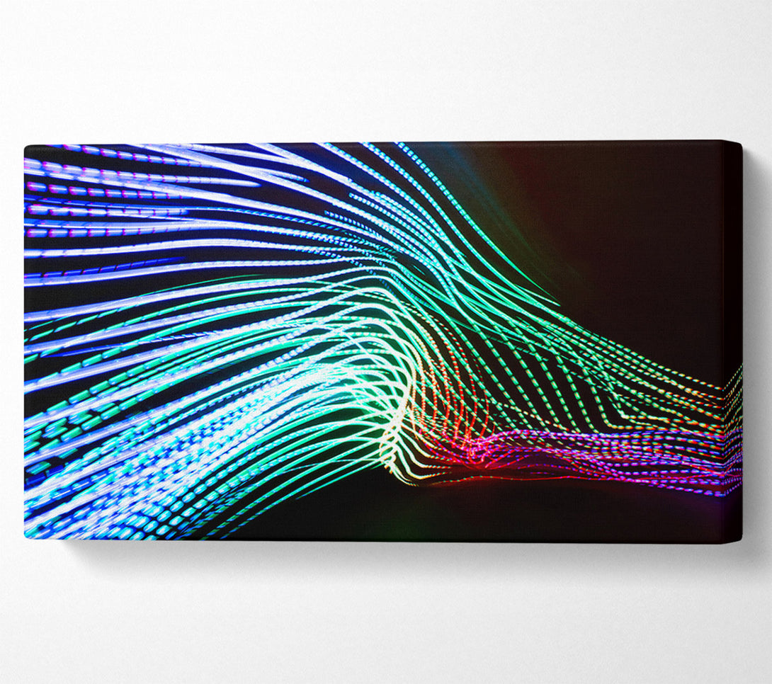  A Canvas Print of Emerald Light Dance Canvas Art