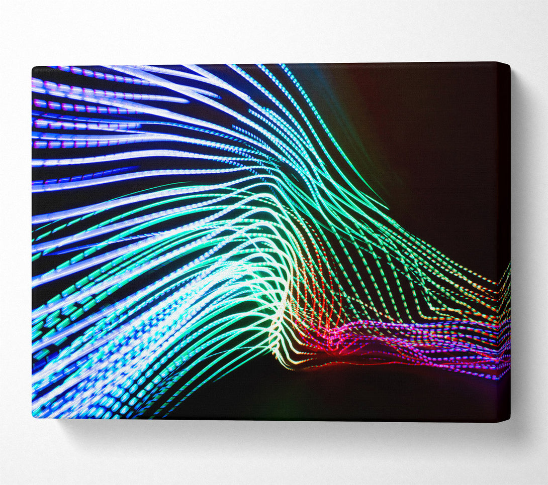  A Canvas Print of Emerald Light Dance Canvas Art