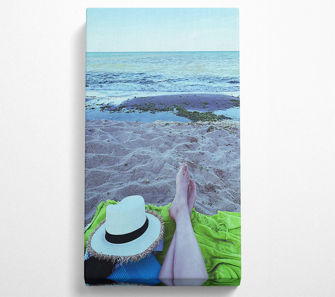  A Canvas Print of Blue Beach Daydream Canvas Wall Art