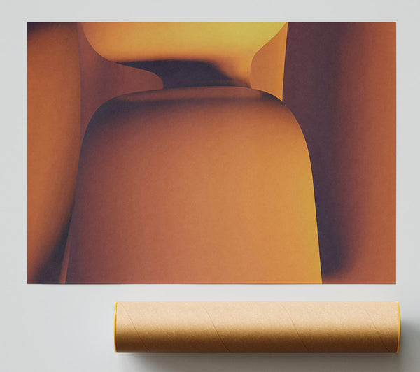 Amber Abstractions Giclee Print