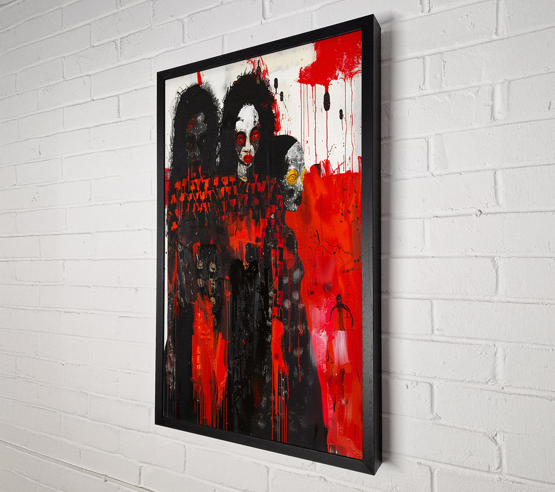  A Canvas Print of Crimson Dreamscapes Canvas Print