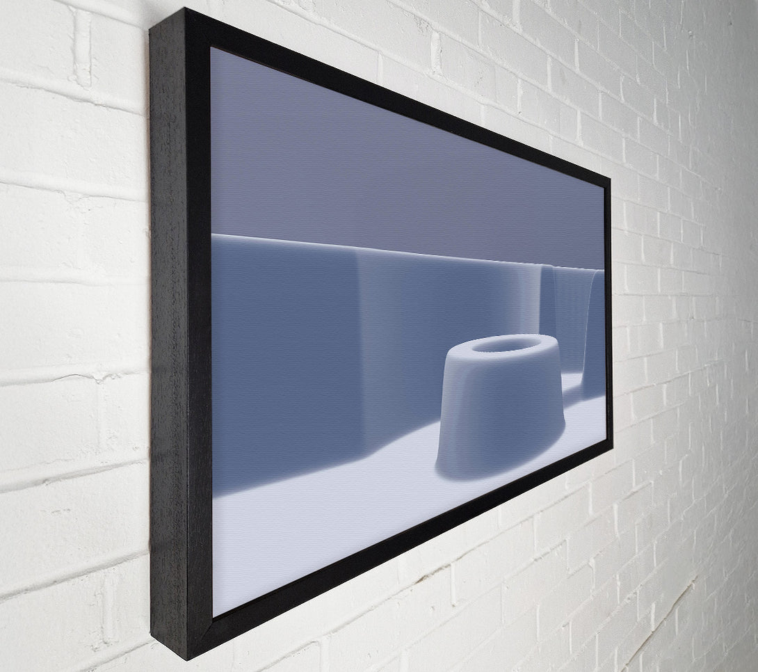  A Canvas Print of The Pale Blue Void Canvas Print