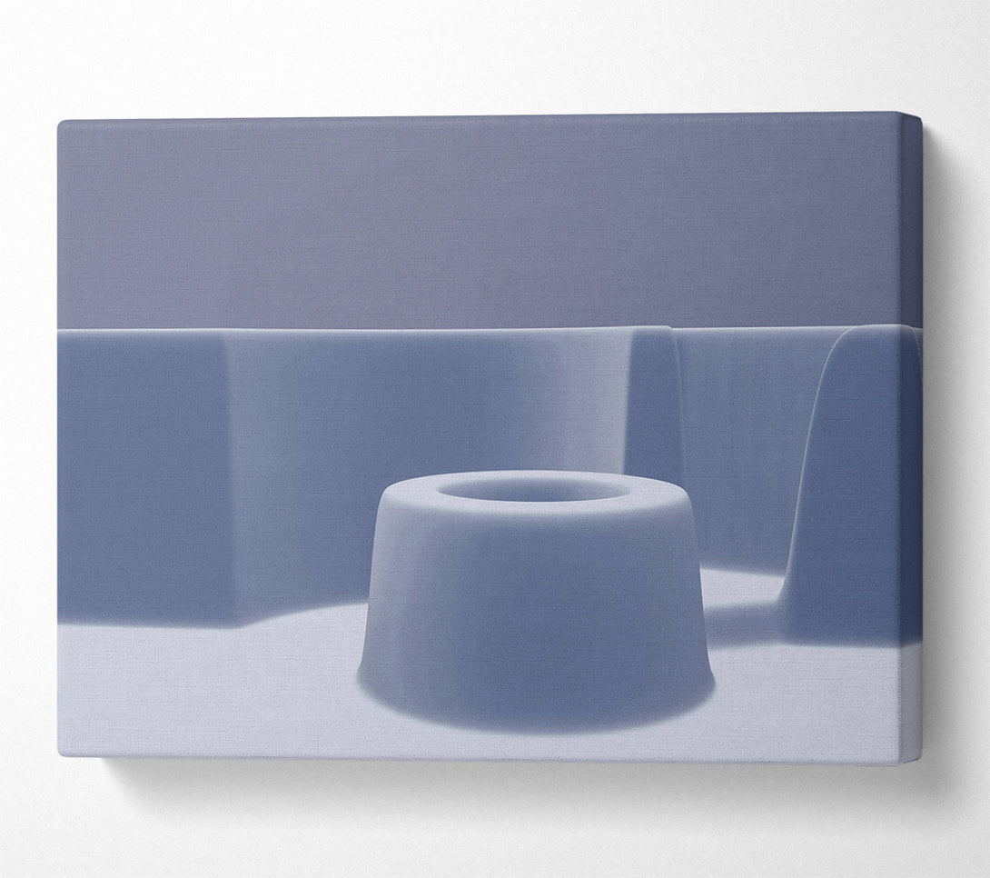  A Canvas Print of The Pale Blue Void Canvas Print