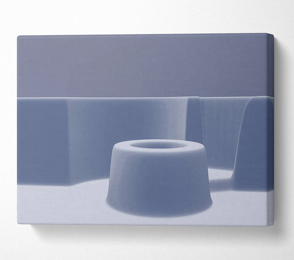  A Canvas Print of The Pale Blue Void Canvas Print