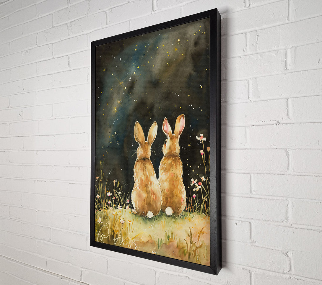 A Canvas Print of Golden Night Wishes Canvas Art