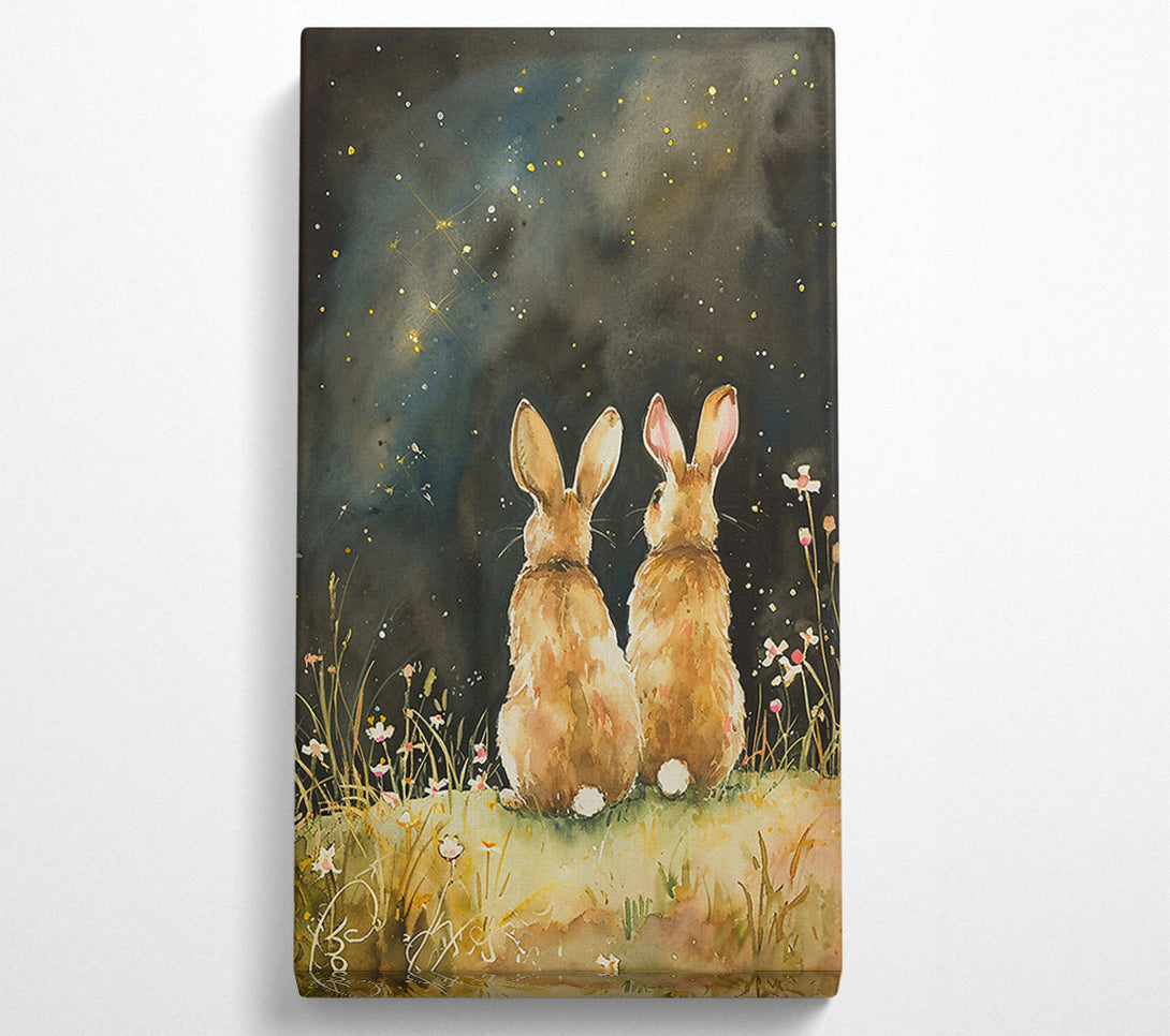  A Canvas Print of Golden Night Wishes Canvas Art