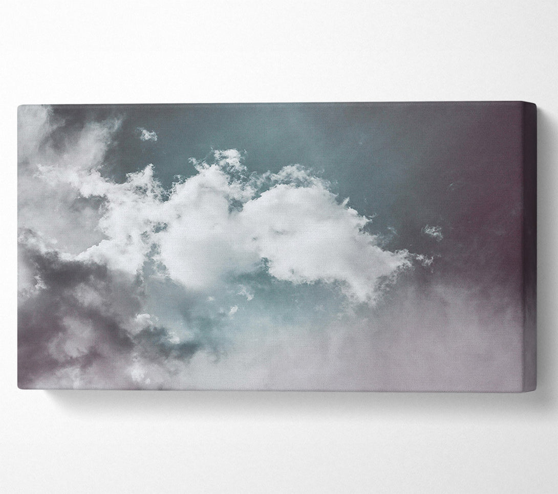  A Canvas Print of Teal Sky Dreams Canvas Art