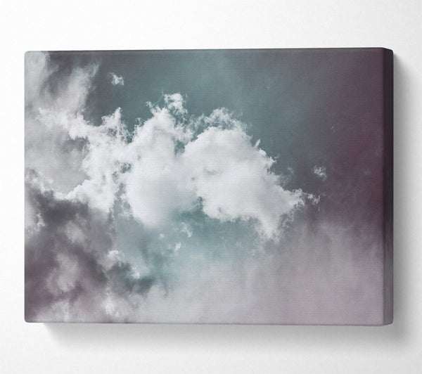  A Canvas Print of Teal Sky Dreams Canvas Art