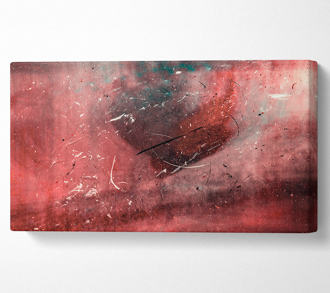  A Canvas Print of Crimson Cosmic Dust Canvas Print