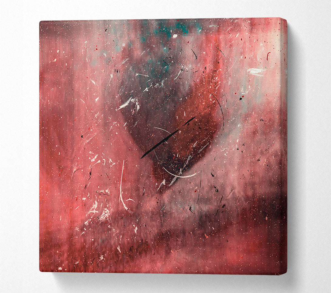  A Canvas Print of Crimson Cosmic Dust Canvas Print